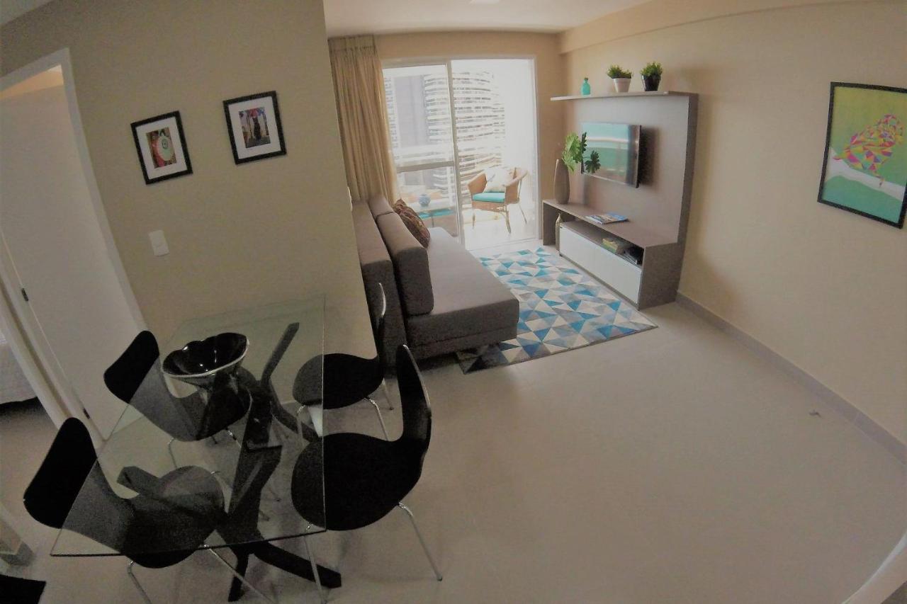 דירות פורטאלזה Flat No Mais Novo Edificio Conceito Com Linda Vista Mar !!! מראה חיצוני תמונה