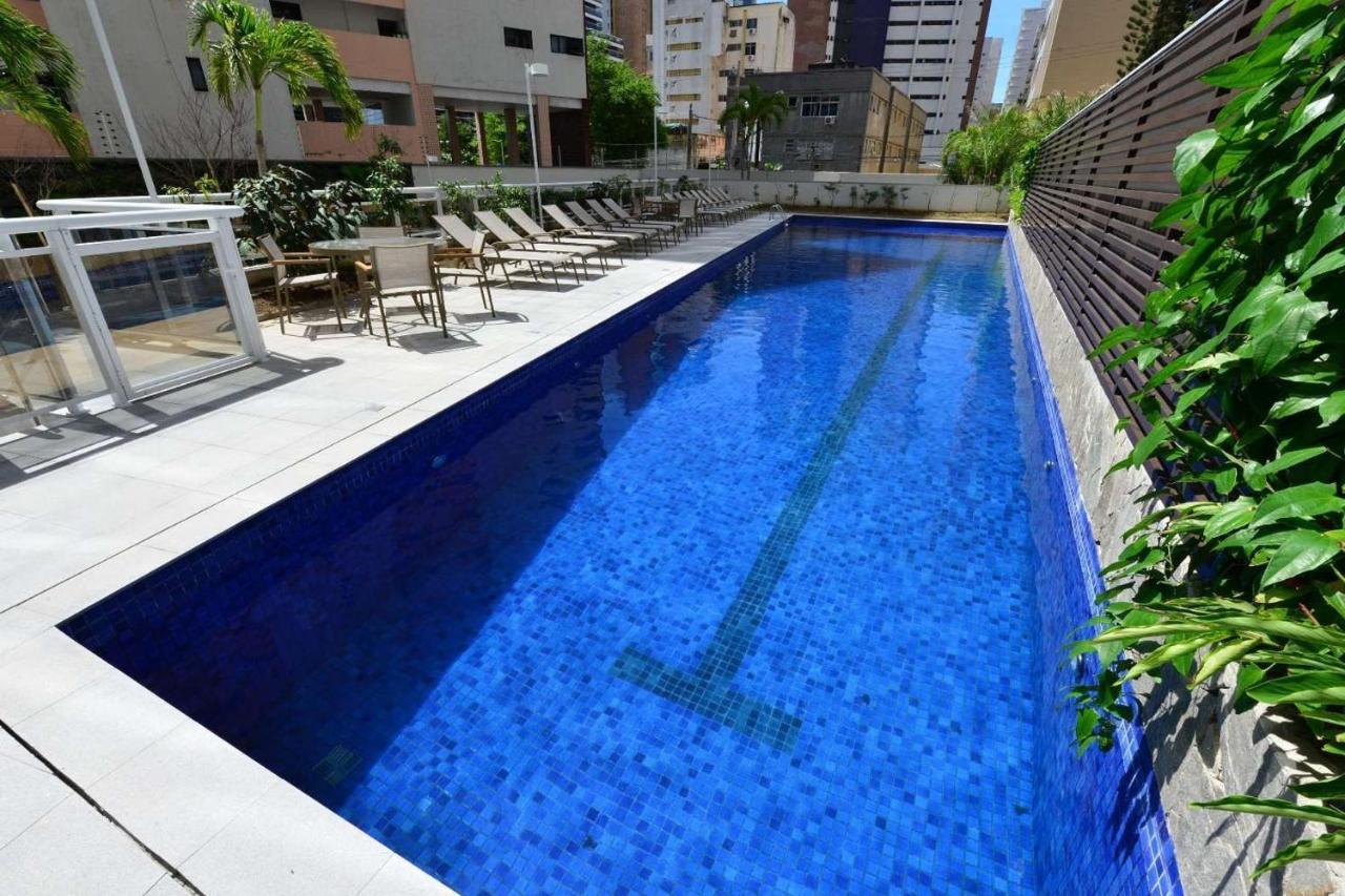 דירות פורטאלזה Flat No Mais Novo Edificio Conceito Com Linda Vista Mar !!! מראה חיצוני תמונה